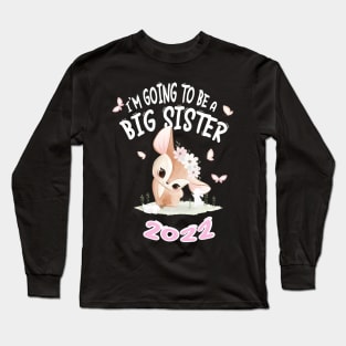 Promoted to Big Sister 2022 Long Sleeve T-Shirt